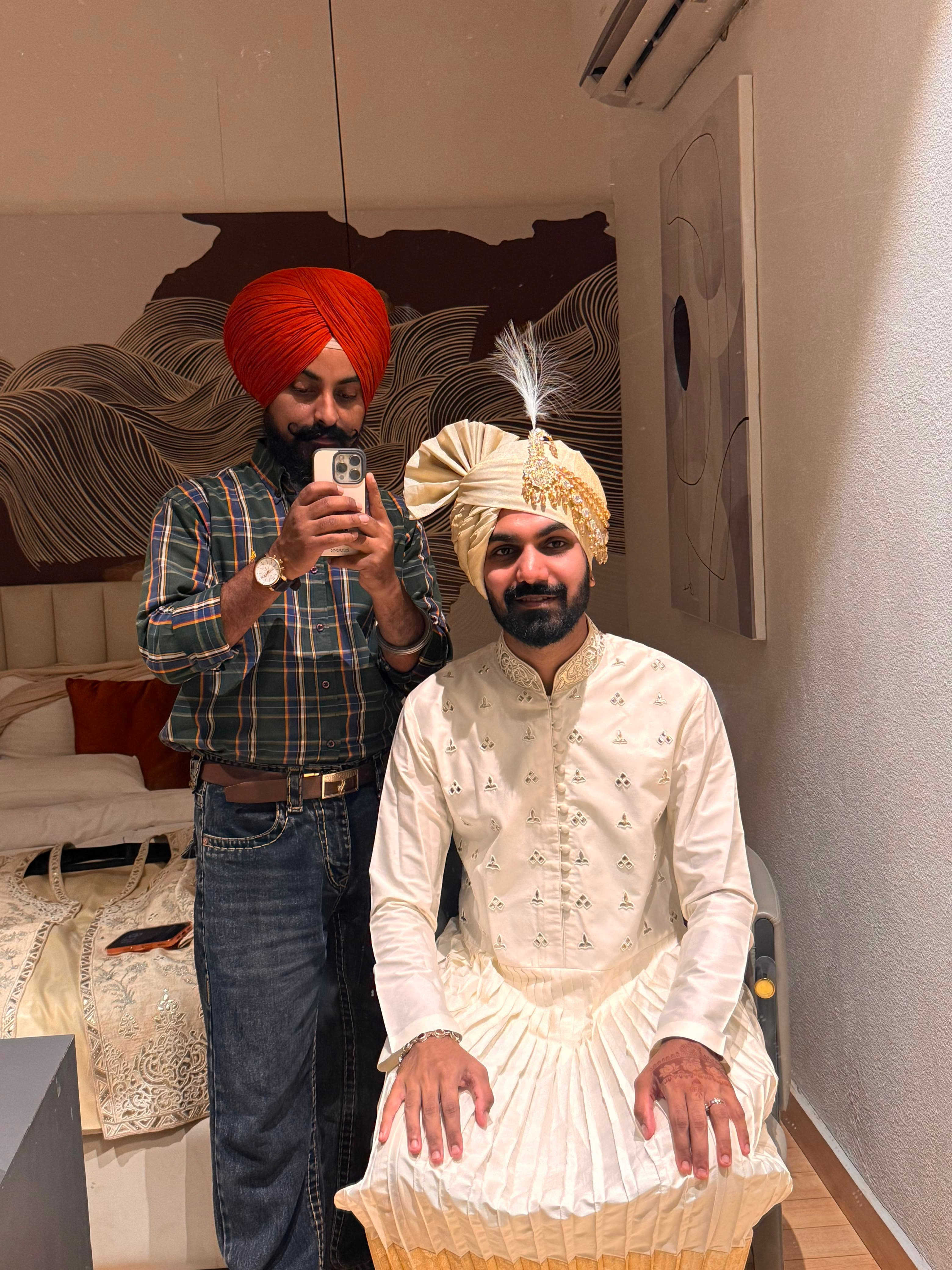 Turban work 1
