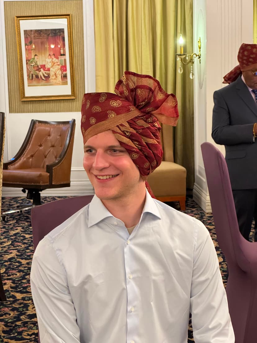 Groom styling